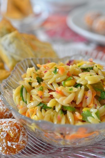 オルゾサラダのレシピ