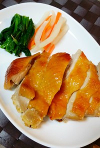 鶏肉の♪パリパリ北京ダック風チキン