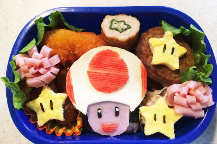 キャラ弁 スーパーマリオ キノピオ レシピ 作り方 By Mon クックパッド 簡単おいしいみんなのレシピが354万品
