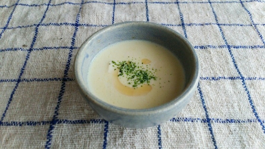 即席！まろやか、豆腐の豆乳スープの画像