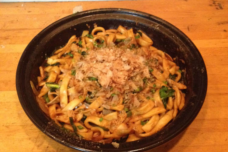 味噌ホルモン焼きうどん レシピ 作り方 By ラターシュ クックパッド 簡単おいしいみんなのレシピが352万品
