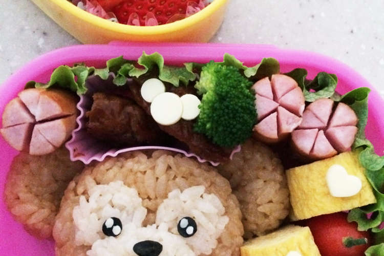 ダッフィー キャラ弁 レシピ 作り方 By Maco Rmj クックパッド 簡単おいしいみんなのレシピが360万品