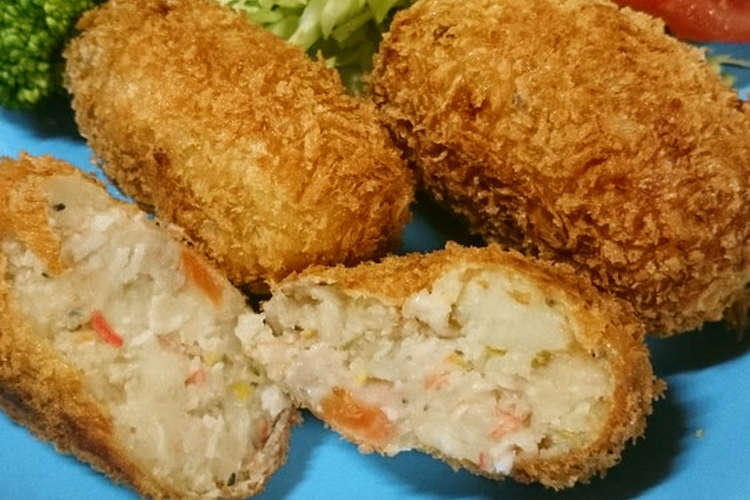 シチューリメイク かに風味コロッケ レシピ 作り方 By あにちゃら クックパッド 簡単おいしいみんなのレシピが349万品
