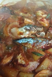 韓国料理サバ煮(ｺﾄﾞｩﾝｵｼﾞｮﾘﾑ)