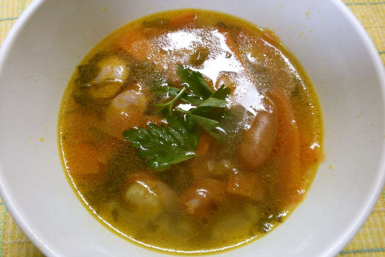 ランチ セロリ 人参 ウインナーのスープ レシピ 作り方 By 331ミミイ クックパッド 簡単おいしいみんなのレシピが349万品