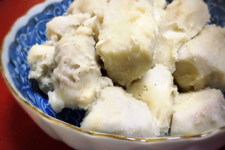 お正月に ねっとりホクホク八頭の煮物 レシピ 作り方 By みちぽんぽん クックパッド 簡単おいしいみんなのレシピが360万品