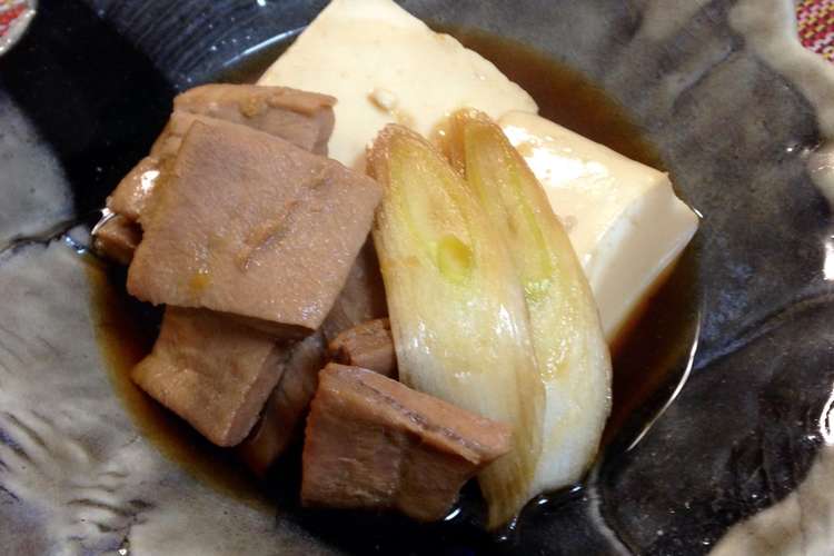 まぐろのすきみとお豆腐たいたん レシピ 作り方 By なもち1005 クックパッド 簡単おいしいみんなのレシピが352万品