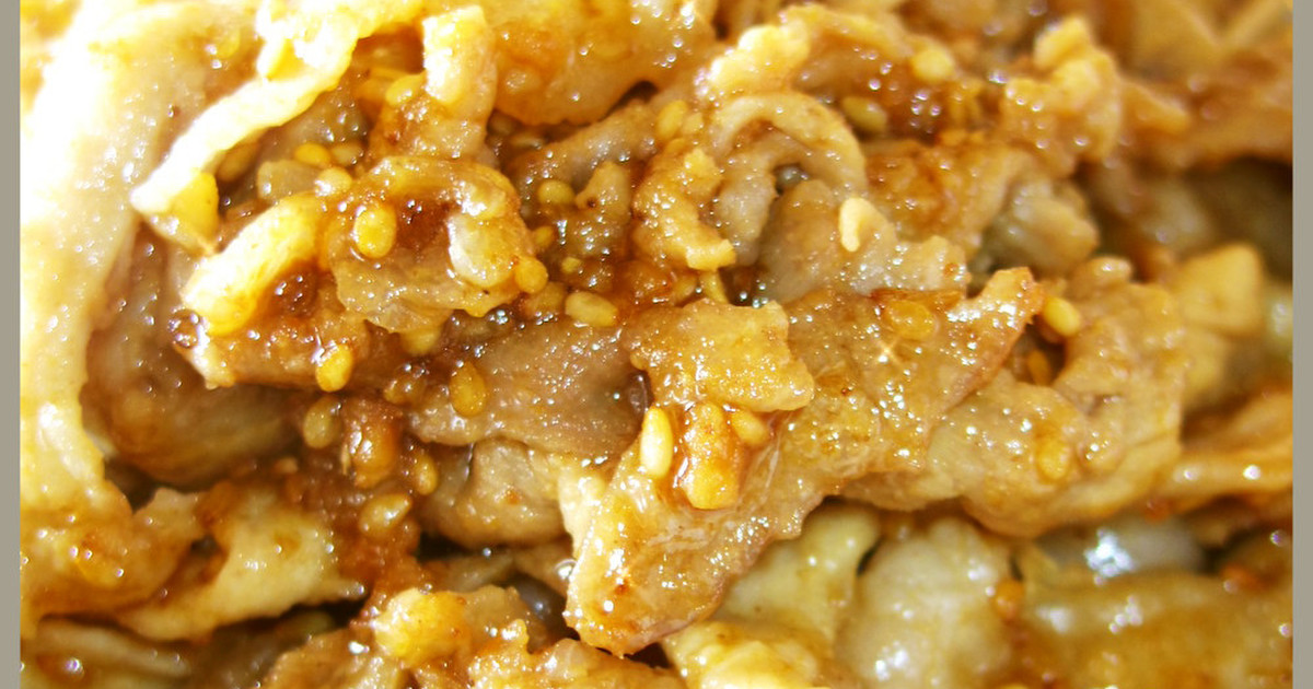 豚肉マニア考案豚こま肉のうまいうまい焼き レシピ 作り方 By しるびー１９７８ クックパッド 簡単おいしいみんなのレシピが352万品