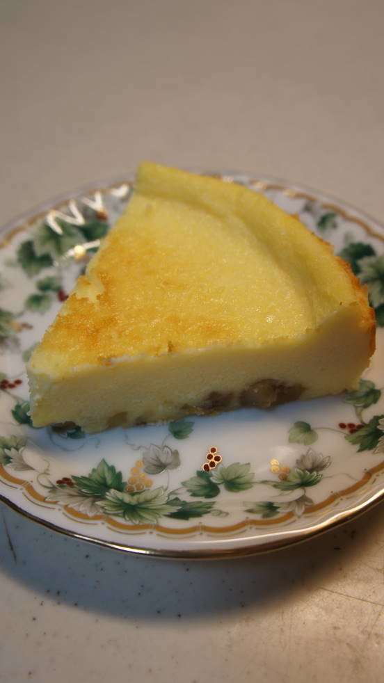 ベークドチーズケーキ・マロングラッセ入りの画像