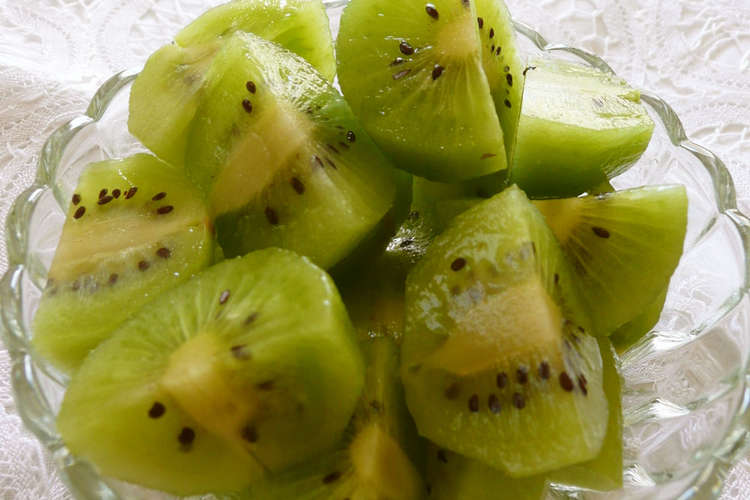 林檎が無くても キウイの追熟 レシピ 作り方 By らくらく クックパッド 簡単おいしいみんなのレシピが356万品
