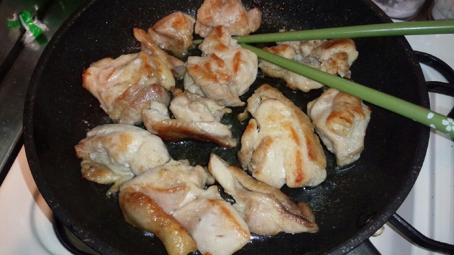 鶏肉のソテーマスタード風味の画像