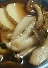 鳥海ナメコ、ぶなしめじと里芋の醤油煮