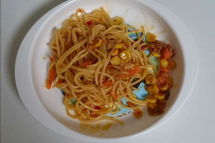 子供喜ぶ ツナとコーンのマヨパスタ レシピ 作り方 By ちびうさマママン クックパッド 簡単おいしいみんなのレシピが376万品