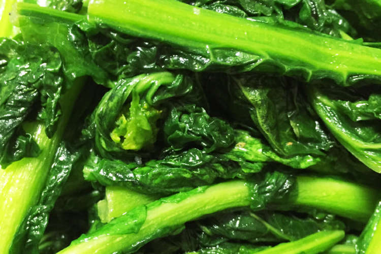 簡単5分 菜の花のガーリック炒め レシピ 作り方 By 食は人生なり クックパッド 簡単おいしいみんなのレシピが378万品