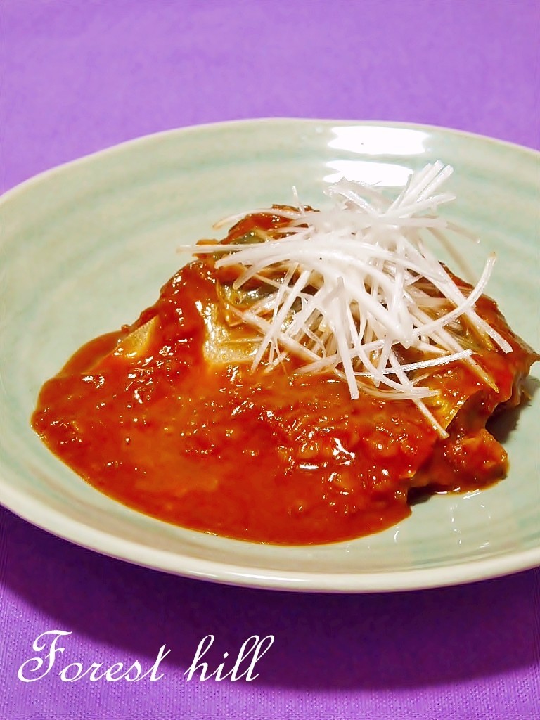 ご飯に合う♪韓国風サバの味噌煮の画像