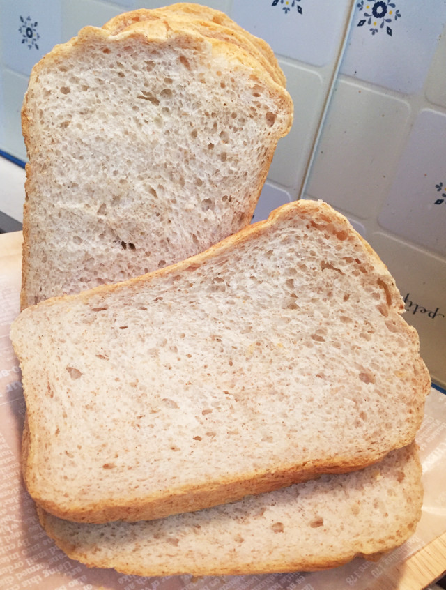 HBで♡ふすま米粉食パンの画像