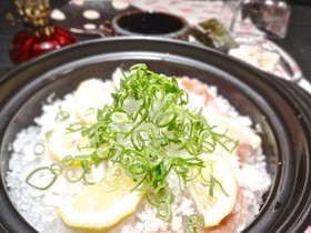大根まる一本!美肌レモン白雪なべ♡