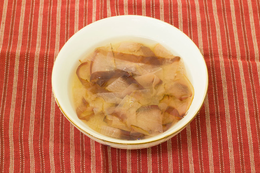 かちゅーゆー（湯かきみそ汁）の画像
