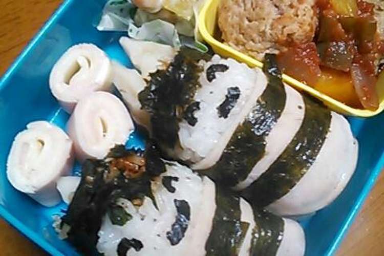 チビ冬の弁当 鬼おにぎり レシピ 作り方 By 管理栄養士こに蔵 クックパッド