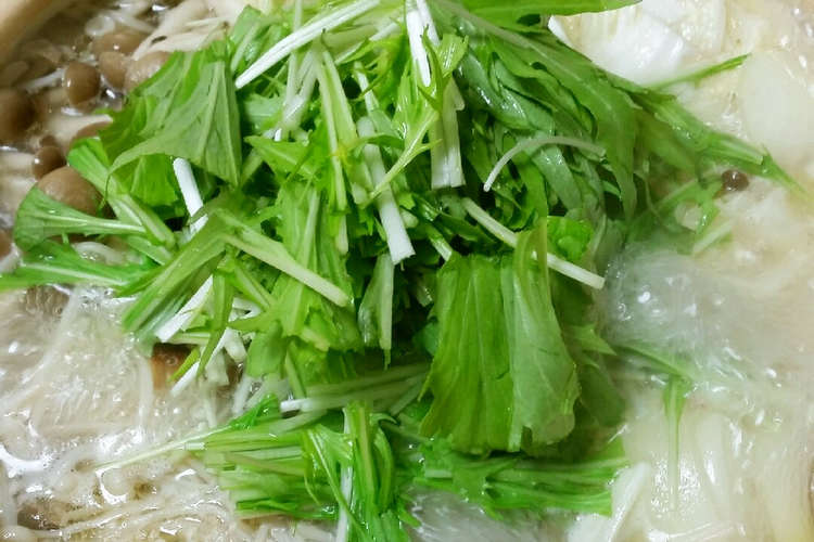 ウェイパーで鶏の旨味たっぷり塩味鍋 レシピ 作り方 By くるひなmama クックパッド 簡単おいしいみんなのレシピが352万品