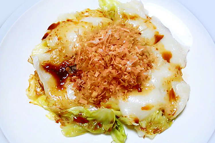 おやつに おつまみに 軽食に キャベツ餅 レシピ 作り方 By ハートフルキッチン麗 クックパッド
