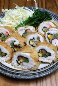 海鮮&野菜恵比寿チキンロール