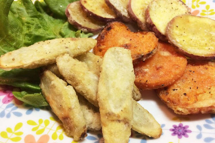 片栗粉を付けて焼くだけ 野菜の唐揚げ レシピ 作り方 By はんちくたい クックパッド 簡単おいしいみんなのレシピが353万品