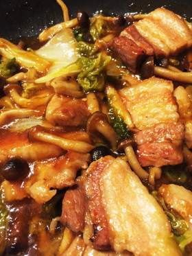 男子の胃袋を掴む♡白菜と豚バラのうま煮