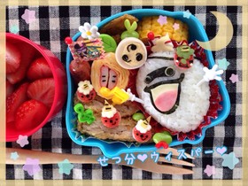 妖怪ウォッチ 節分 キャラ弁 ウィスパー