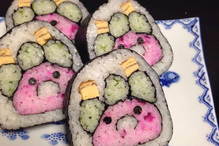 飾り巻き寿司かわいい鬼 レシピ 作り方 By まんま屋hiroko クックパッド 簡単おいしいみんなのレシピが350万品