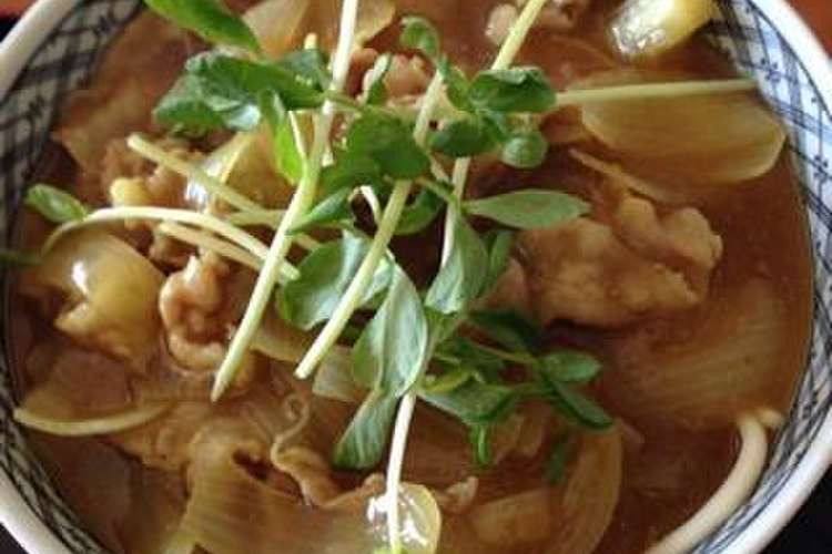 麺つゆで 簡単カレーうどん レシピ 作り方 By ダイスケ0605 クックパッド