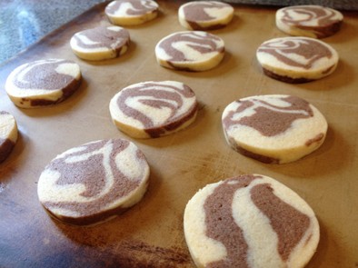 アイスボックスクッキー(マーブル)の写真