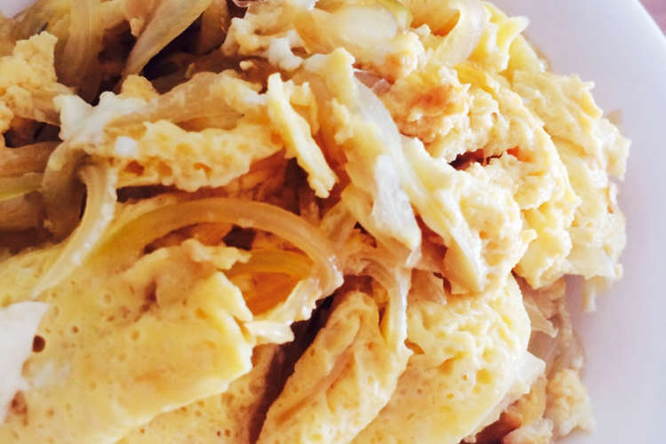 簡単ダイエット とろふわ満腹卵とじ レシピ 作り方 By ちゅちゅごはん クックパッド 簡単おいしいみんなのレシピが352万品