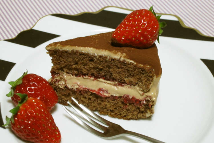 チョコレートケーキ ベリーソース レシピ 作り方 By Haneul クックパッド 簡単おいしいみんなのレシピが350万品