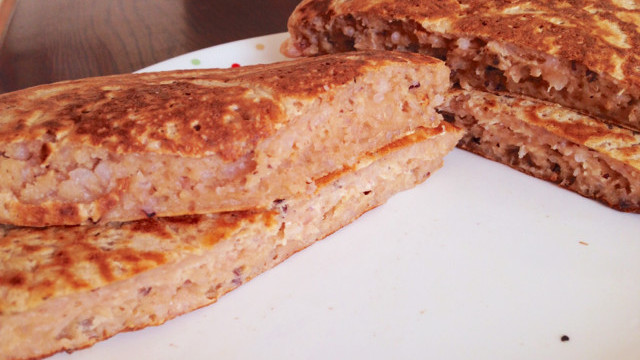 玄米ご飯でもちもちホットケーキ レシピ 作り方 By Shietti クックパッド