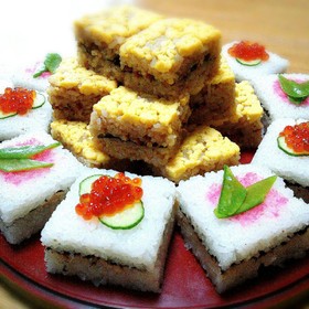 ✾押し寿司✾~牛乳パックを使って~