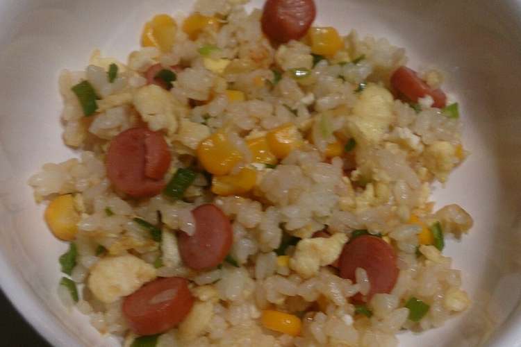 幼児コーンチャーハン レシピ 作り方 By ハピネスチャージ クックパッド 簡単おいしいみんなのレシピが361万品