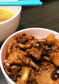 簡単☆すき焼きのタレ de 豚の生姜焼き