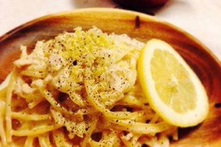 簡単おいしい ツナのレモンクリームパスタ レシピ 作り方 By 鮭カオリ クックパッド