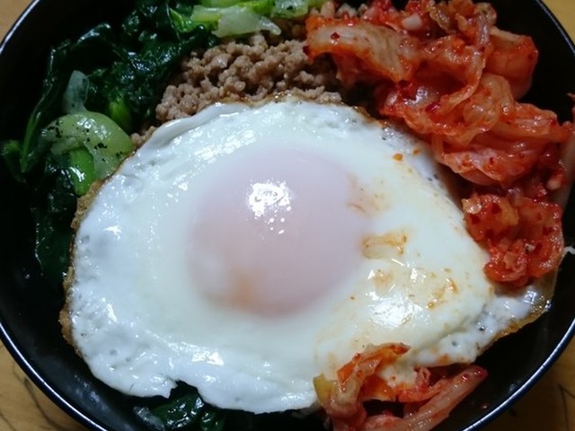 ナムルでおいしいビビン丼 レシピ 作り方 By フラットチェスト クックパッド 簡単おいしいみんなのレシピが352万品