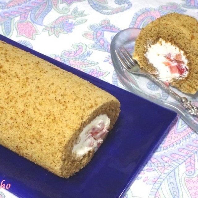 コーヒーロールケーキ しっとりふわふわ レシピ 作り方 By 凪歩 智 クックパッド 簡単おいしいみんなのレシピが370万品