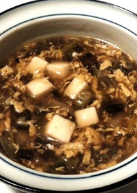豆腐と野菜のヘルシースープ