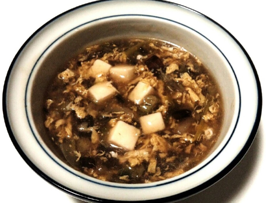 豆腐と野菜のヘルシースープの画像