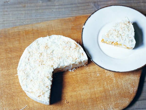 マンゴーココナッツチーズケーキパフェのレシピ