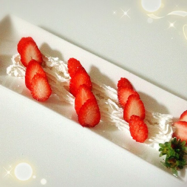 美味しそうなイチゴの切り方 レシピ 作り方 By アベリ クックパッド