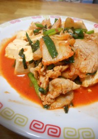 豚キムチ豆腐