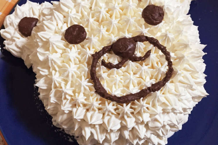 市販品で簡単 くまさん ケーキ レシピ 作り方 By Kamoちゃん食堂 クックパッド 簡単おいしいみんなのレシピが371万品