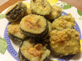 余った恵方巻きは天ぷらに♫