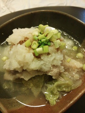 風邪をぶっ飛ばす!大根おろしみぞれ鍋