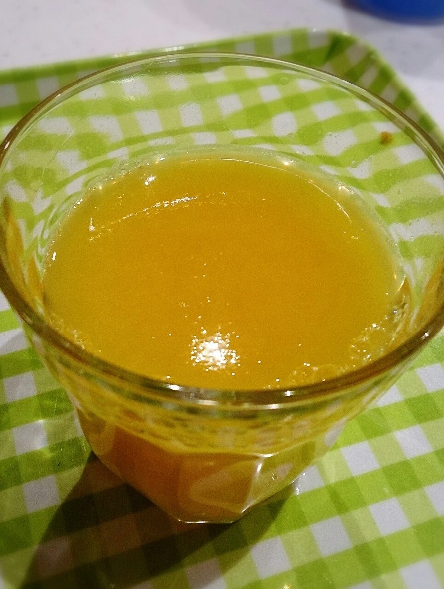 オレンジジュースdeゼリー♡の画像